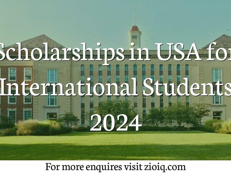 Scholarships in USA for International Students 2024 ZIOIQ