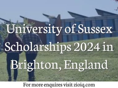 University of Sussex Scholarships 2024 in Brighton, England