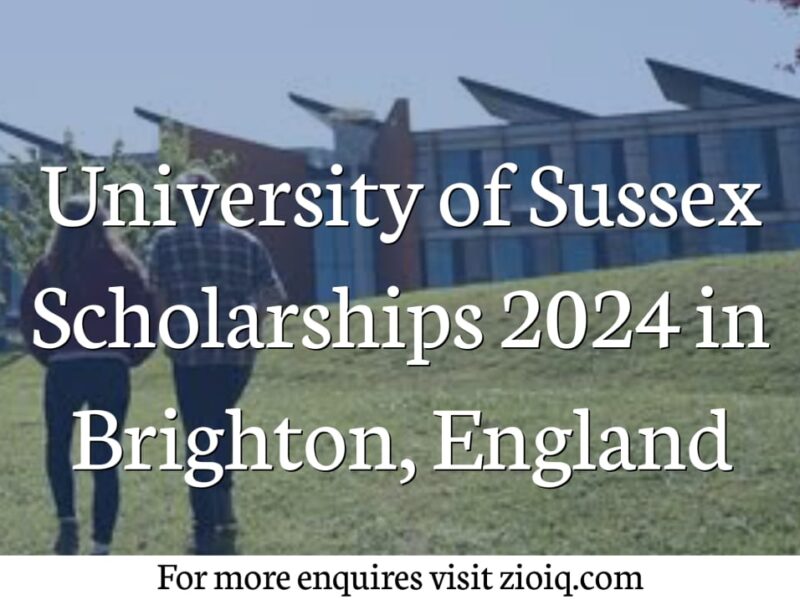 University of Sussex Scholarships 2024 in Brighton, England