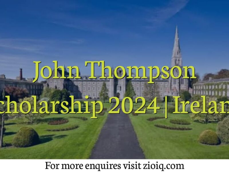 John Thompson Scholarship 2024