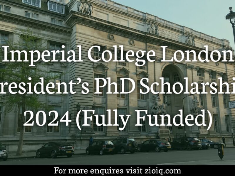 Imperial College London Presidents PhD Scholarship