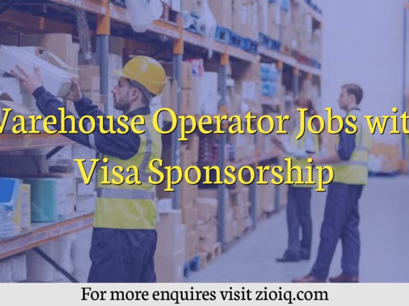 Warehouse Operator Jobs with Visa Sponsorship 2024