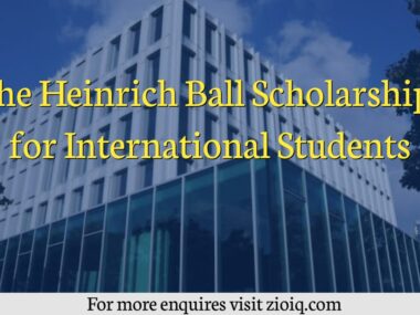 Heinrich Ball Scholarships for International Students 2024