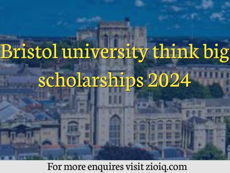 Bristol University Think Big Scholarships